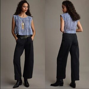 PILCRO ‘Izzy’ Barrel Leg Pull on Pants size XXS